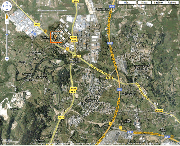 Mapa Localización CEEI Mapa Localización CEEI