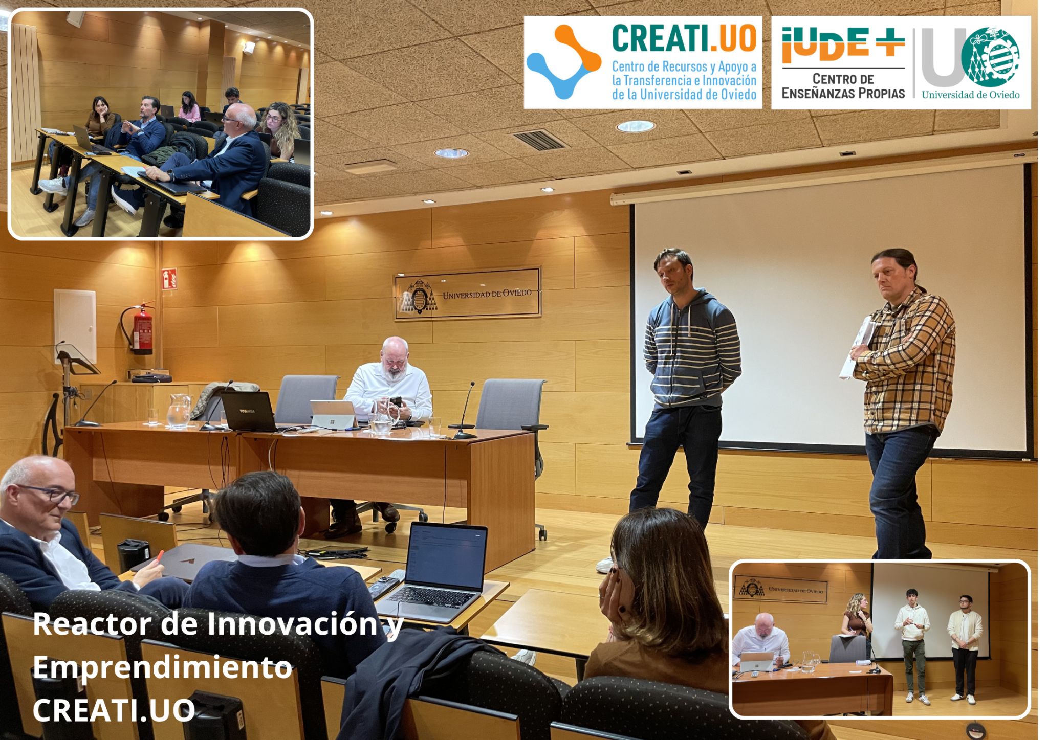 Imagen noticia:  Participamos en el Reactor de Innovación y Emprendimiento de Creati.UO