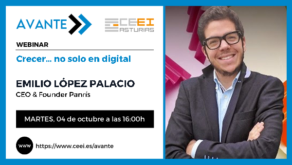 Imagen WEBINARIO AVANTE - Crecer… no sólo en digital