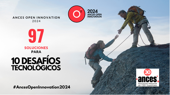 Imagen noticia:  Startups y empresas innovadoras presentan 97 soluciones a los 10 retos tecnológicos de Ances Open Innovation 2024