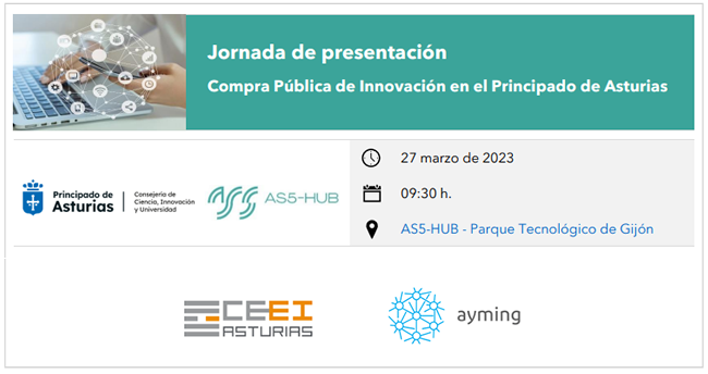 Imagen Jornada de presentación: La estrategia de Compra Pública de Innovación del Principado de Asturias.
