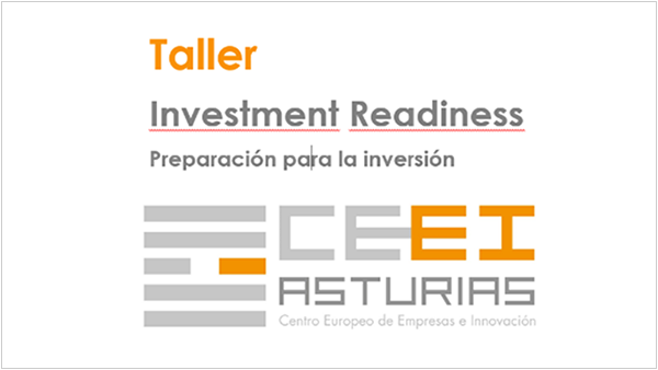 Imagen ULTIMO DÍA INSCRIPCIONES TALLER INVESTMENT READINESS