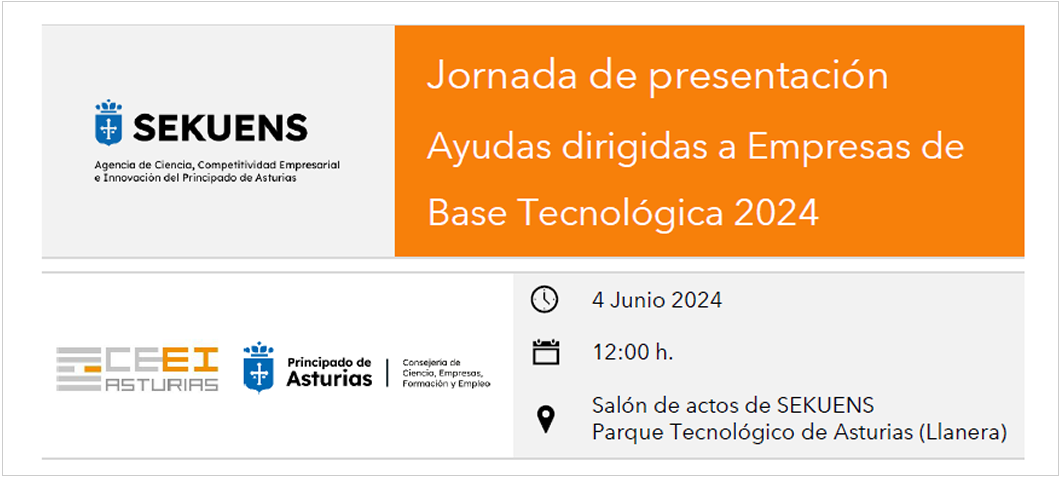 Imagen Presentación Ayudas dirigidas a Empresas de Base Tecnológica 2024