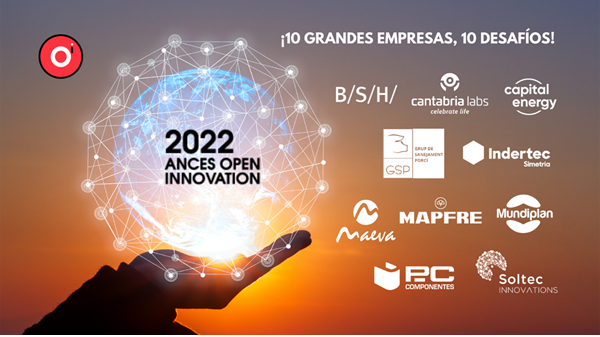 Imagen noticia:  ANCES OPEN INNOVATION: 10 grandes empresas te retan a presentar soluciones para sus desafíos tecnológicos antes del 18 de abril