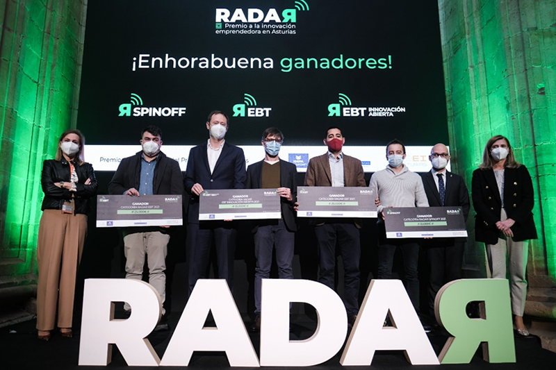 Imagen noticia:  Ethicell, Sunthalpy, H2Vector y Plexigrid ganadores de los premios RADAR a la innovación emprendedora en el Principado de Asturias