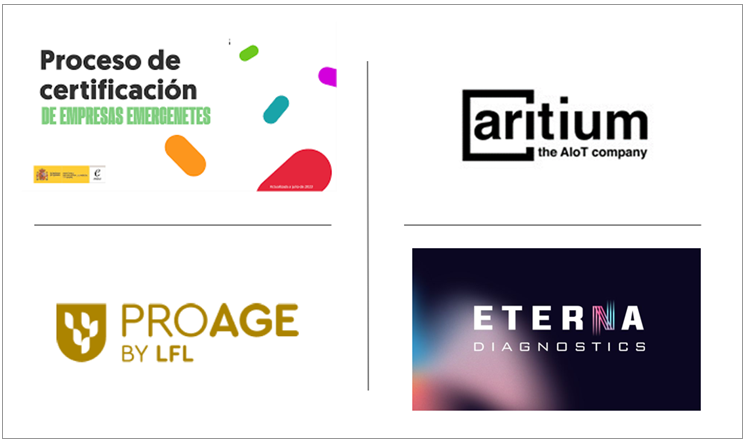 Imagen noticia:  ARITIUM, PROAGE y ETERNA Diagnostics primeras startups asturianas certificadas por ENISA